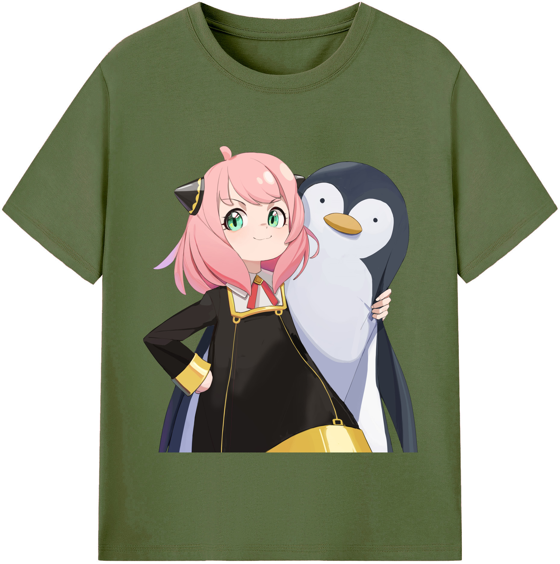 （画像用） SPY×FAMILY间谍家家酒 綿100％半袖Tシャツ（フロントプリント）
